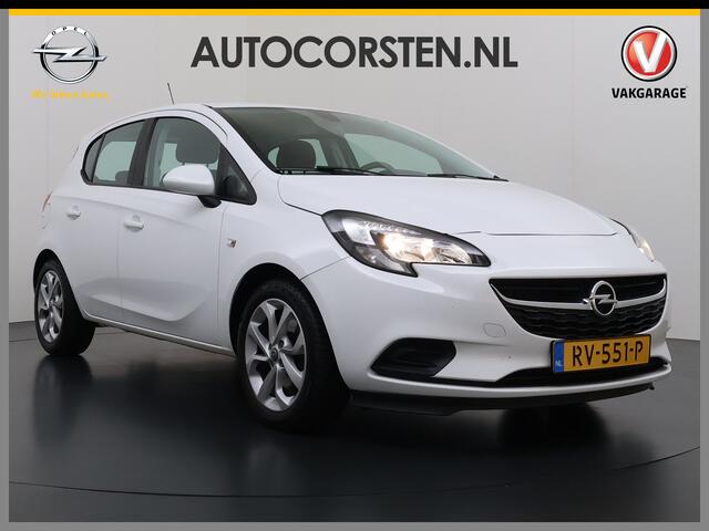 Opel CORSA 1.0 Turbo 5Drs Trekhaak Navi Camera Apple Carplay Android Auto Cruise Control Pdc Online Edition Lmv 16" Bluetooth Isofix OnStar 1.200KG Trekgewicht Origineel Nederlandse Auto