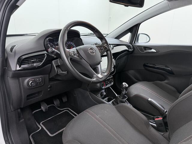 Opel CORSA 1.0 Turbo 5Drs Trekhaak Navi Camera Apple Carplay Android Auto Cruise Control Pdc Online Edition Lmv 16" Bluetooth Isofix OnStar 1.200KG Trekgewicht Origineel Nederlandse Auto