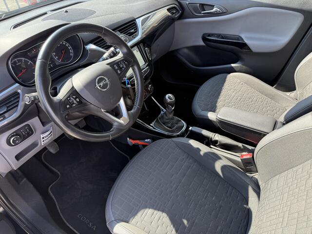 Opel CORSA 1.0 Turbo Online Edition 5-deurs Navigatie, Camera, Climate contr, Half leer, 86.000 KM..!!
