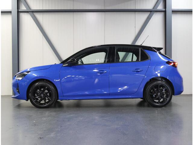 Opel CORSA 130PK GS Line | 1ste eigenaar | AppleCarplay/AndroidAuto | Armsteun | Camera | Trekhaak | Navigatie | Keyless | Dodehoekdetectie | Adaptief Cruise Control | Climate Control | AUTOMAAT | LED| Parkeersensoren | Two-Tone |