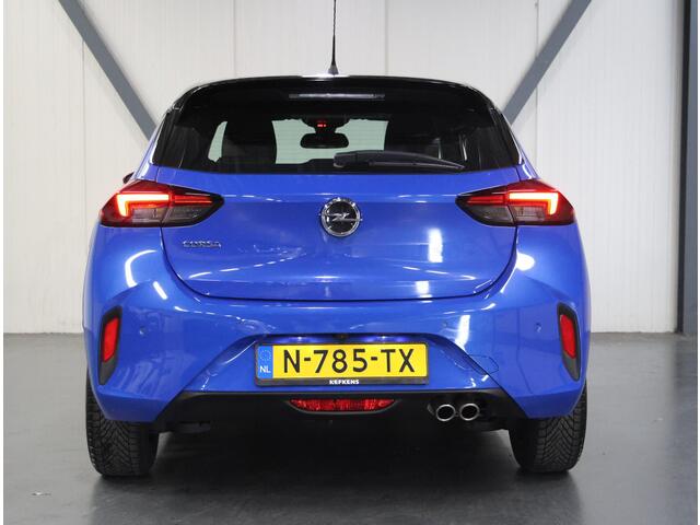 Opel CORSA 130PK GS Line | 1ste eigenaar | AppleCarplay/AndroidAuto | Armsteun | Camera | Trekhaak | Navigatie | Keyless | Dodehoekdetectie | Adaptief Cruise Control | Climate Control | AUTOMAAT | LED| Parkeersensoren | Two-Tone |