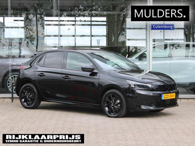 Opel CORSA 1.2T Hybrid GS Black Pack Automaat | Camera/Navi/Climate