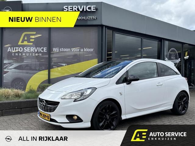 Opel CORSA 1.0 Turbo OPC Line geheel rijklaar incl. garantie ! | Carplay- Android auto | Cruise | Arco | LMV | zwart dak | Achterspoiler | OPC Line pakket met sportstuur