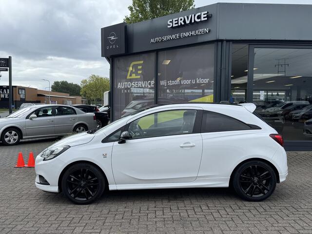 Opel CORSA 1.0 Turbo OPC Line geheel rijklaar incl. garantie ! | Carplay- Android auto | Cruise | Arco | LMV | zwart dak | Achterspoiler | OPC Line pakket met sportstuur