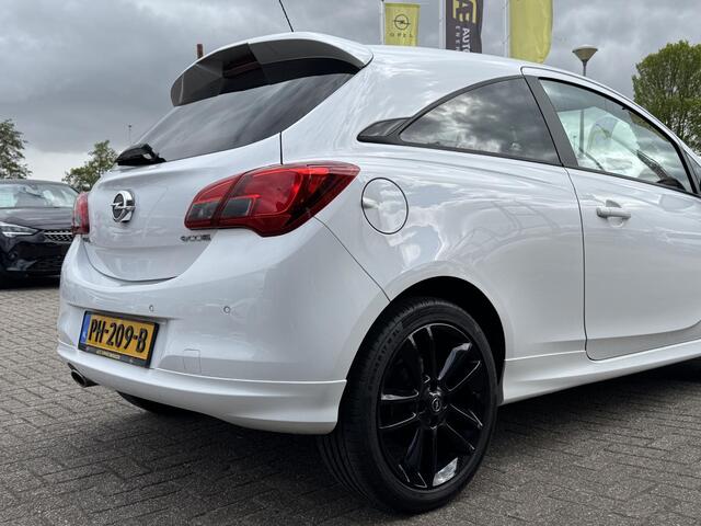 Opel CORSA 1.0 Turbo OPC Line geheel rijklaar incl. garantie ! | Carplay- Android auto | Cruise | Arco | LMV | zwart dak | Achterspoiler | OPC Line pakket met sportstuur