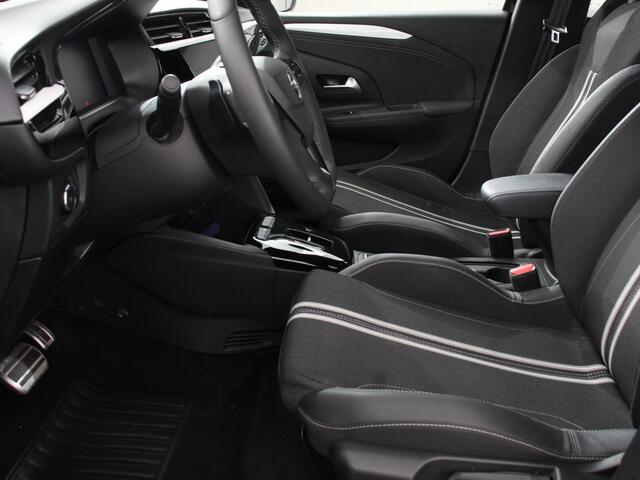 Opel CORSA 1.2 Turbo Hybrid 100pk GS Automaat Navigatie Apple Carplay Android Auto Camera Parkeersensoren Cruise Control Dodehoek assistent Airco Lichtmetalen velgen Virtual Cockpit