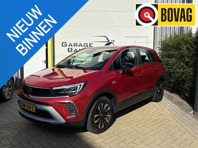 Opel Crossland 1.2 Turbo 130PK Elegance Automaat, Camera, Navigatie, Halflederen bekleding, Cruise Control