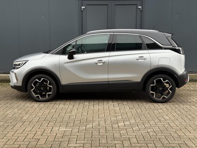 Opel Crossland 1.2 Turbo Ultimate / 110 pk / Luxe hoog zitter / Beide stoelen in hoogte verstelbaar AGR / Zeer Compleet / Alcantara / Led /17 inch / Navi / Apple Android / Dode hoek /