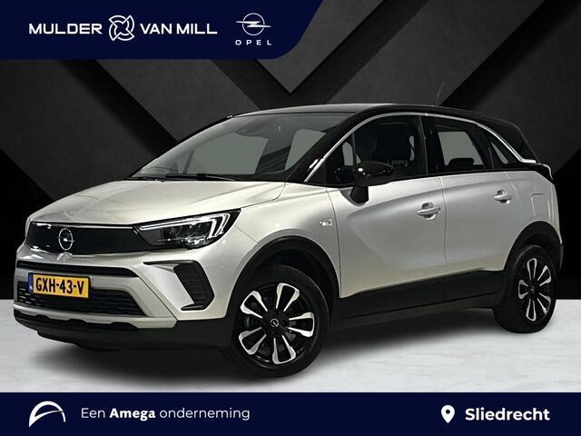 Opel Crossland Elegance 1.2 Turbo 110pk | ALL-SEASON BANDEN | TREKHAAK | AGR-STOEL | 180° CAMERA + SENSOREN | VOORRUITVERW. | STOEL- EN STUURVERWARMING | ISOFIX | NAVI PRO | DAB+ |