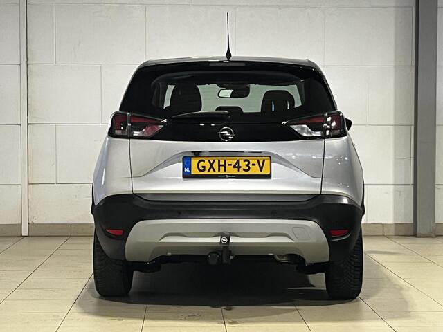 Opel Crossland Elegance 1.2 Turbo 110pk | ALL-SEASON BANDEN | TREKHAAK | AGR-STOEL | 180° CAMERA + SENSOREN | VOORRUITVERW. | STOEL- EN STUURVERWARMING | ISOFIX | NAVI PRO | DAB+ |