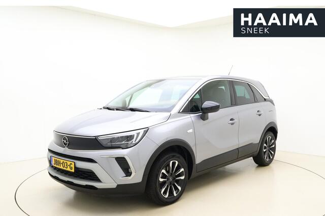 Opel Crossland 1.2 Turbo 130pk Elegance | Automaat | Navigatie | Climate Control | Camera | Cruise Control | AGR stoel | Extra getint glas | Parkeersensoren | Hoge instap