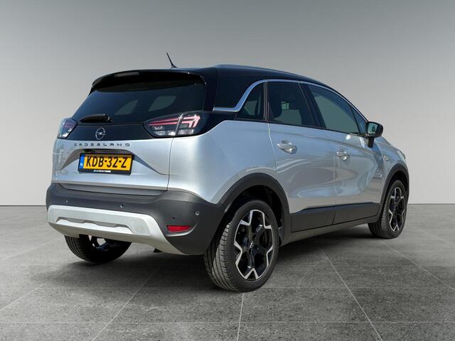 Opel Crossland Ultimate 1.2 Turbo 110pk | 180° CAMERA+SENSOREN | ALCANTARA/LEDER | AGR-STOELEN | NAVI | DAB+ | ISOFIX | FULL LED | LAGE KM-STAND! | TWO-TONE | KEYLESS |