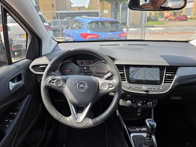 Opel Crossland 1.2 Turbo Elegance 130pk, trekhaak afneembaar, navi, stoel/stuur