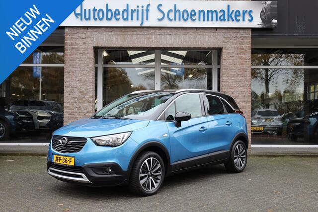 Opel Crossland X 1.2 Turbo Online Edition HALF-LEER TREKHAAK CARPLAY HUD CRUISE CLIMA NAVI LANE-ASSIST PDC 17''LMV ALL-SEASON!