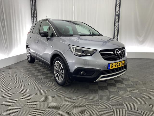 Opel Crossland X 1.2 Turbo 130 pk Ultimate | Apple carplay | Leder | Trekhaak | Camera | Cruise | Head-up