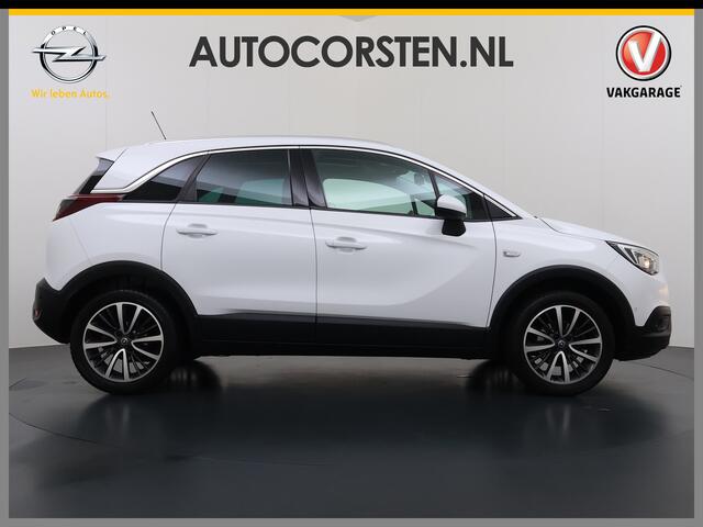 Opel Crossland X 1.2T 111pk Pano-Dak HUD 360°Camera Head-Up-Display Navi Ecc Apple Carplay Android Auto Pdc Innovation Cruise Control Lmv Bluetooth Isofix Regen-Lichtsensor LaneAssist