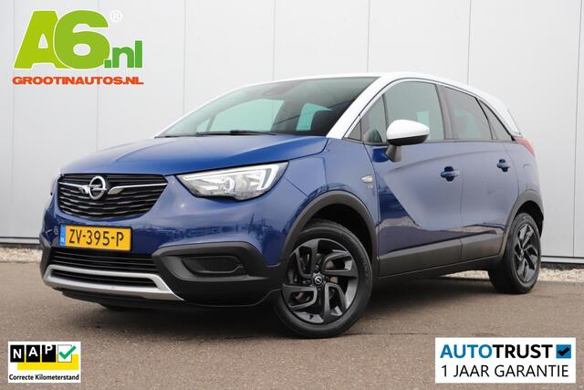 Opel Crossland X 1.2 Turbo 120 Jaar Edition Carplay Android Navigatie Bluetooth Airco Cruise Control 16 inch LMV Rijstrooksensor