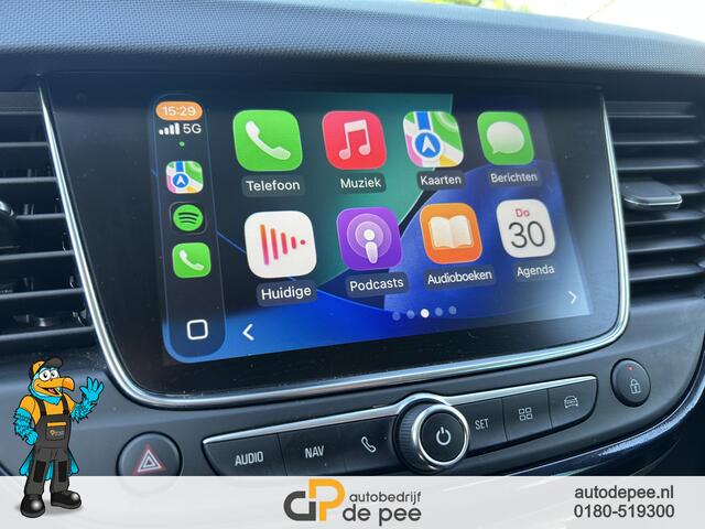 Opel Crossland X 1.2 Turbo 120 Jaar Edition GARANTIE/AUTOMAAT/CARPLAY/AIRCO/CRUISE/TREKHAAK/LICHTMETAAL rijklaarprijs!
