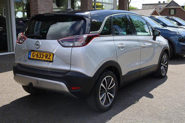 Opel Crossland X 1.2 Turbo Innovation TREKHAAK 360-CAMERA HALF-LEER CARPLAY CRUISE NAVI CLIMA 2XPDC 17''LMV ALL-SEASONS DUO-TONE