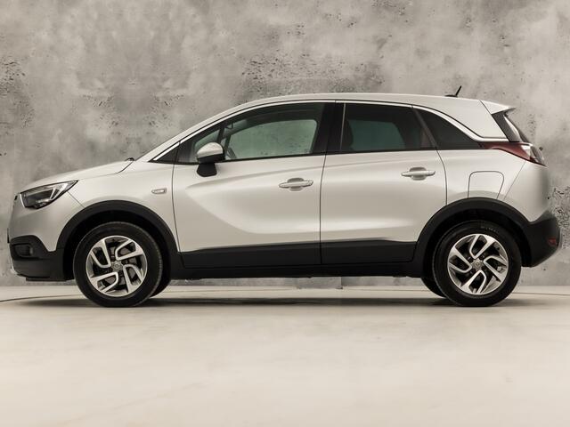 Opel Crossland X 1.2 Turbo Innovation Automaat (APPLE CARPLAY, GROOT NAVI, STUUR/STOELVERWARMING, 360 CAMERA, CLIMATE, LEDER, SPORTSTOELEN, GETINT GLAS, CRUISE, NIEUWE APK, NIEUWSTAAT)