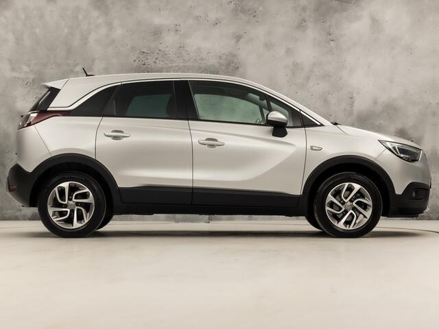 Opel Crossland X 1.2 Turbo Innovation Automaat (APPLE CARPLAY, GROOT NAVI, STUUR/STOELVERWARMING, 360 CAMERA, CLIMATE, LEDER, SPORTSTOELEN, GETINT GLAS, CRUISE, NIEUWE APK, NIEUWSTAAT)