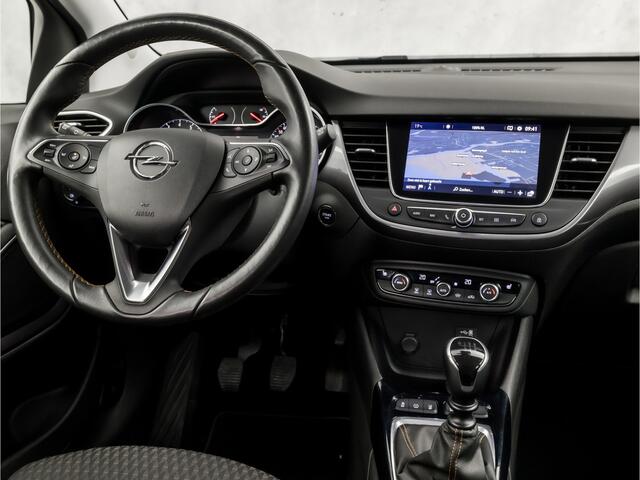 Opel Crossland X 1.2 Turbo Innovation (APPLE CARPLAY, GROOT NAVI, CLIMATE, STUUR/STOELVERWARMING, 360 CAMERA, SPORTSTOELEN, KEYLESS, GETINT GLAS, CRUISE, NIEUWSTAAT)