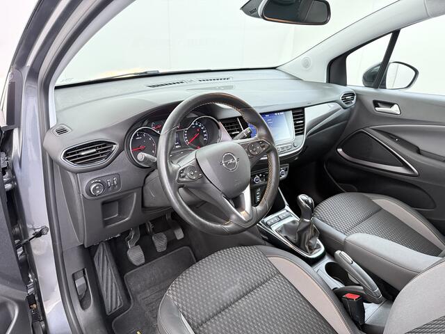 Opel Crossland X 1.2 Turbo 111PK Stoel+Stuurverwarming Two-Tone Navi Ecc Apple Carplay Android Auto Pdc Innovation Cruise Control Regen-Lichtsensor Lmv Led Isofix USB Dealeronderhouden