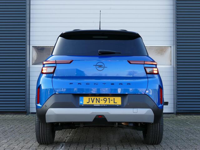 Opel FRONTERA 1.2 Turbo Hybrid GS | 7 Persoons | 145PK | AUTOMAAT | Dodehoek Detectie | Stoel/Stuur/Voorraam Verwarming | Navigatie | Parkeersensoren Rondom |