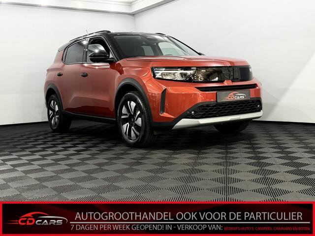 Opel FRONTERA 1.2 Turbo Hybrid GS 110PK Camera, Navi, Winterpakket, Cruise control, Rijstrook correctie, Virtual desk, Apple carplay, 2 jaar garantie