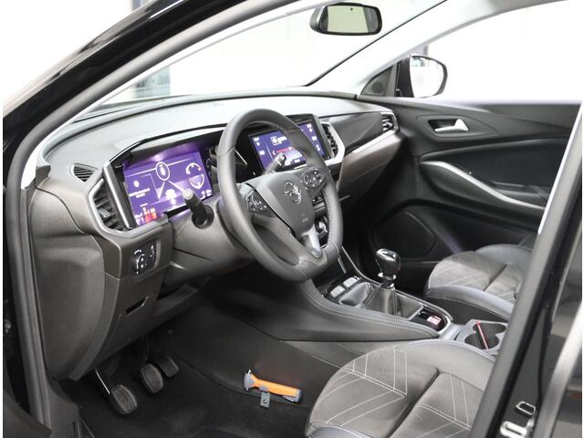 Opel Grandland 1.2 130PK Turbo GS | 1ste eigenaar | AppleCarPlay/AndroidAuto | Alcantara/LEER | Climate Control | Cruise Control | Navigatie | 360'Camera | AGR-stoelen | Keyless Entry/Start | LED Koplampen | Privacy Glass | Electrische achterklep | Isofix | Armsteun |