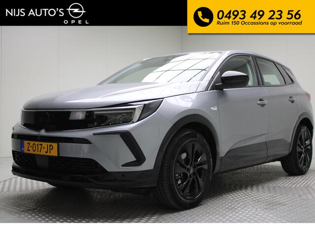Opel Grandland 1.2 Turbo Hybrid GS ( level 3) | automaat | pdc v/a+camera | navi | adaptive cruise control | dodehoek | verwarmde stoelen+stuur | climate | bluetooth | carplay