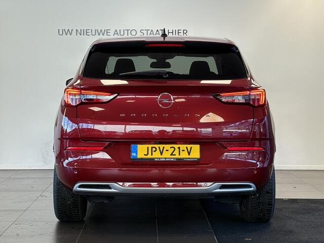 Opel Grandland Elegance 1.2 Turbo 130pk | ALL SEASON BANDEN | AGR-STOEL | LED PIXEL VERLICHTING | 360° CAMERA | DODEHOEKBEWAKING | NAVI | ISOFIX |