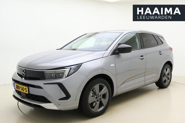 Opel Grandland 1.6 Turbo 225pk Automaat Plug-In Hybrid GS | Navigatie | Lederen bekleding | Stoelverwarming & ventilatie | Adapt. Cruise control | Camera | Keyless | Lichtmetalen velgen