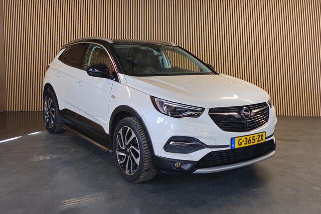 Opel Grandland X 1.2 Turbo Ultimate - Apple Carplay/Android Auto - Stoelverwarming voor en achter - Stoelventilatie - Stuurverwarming - Parelmoer - Leder - Trekhaak - 19' - Denon premium soundsystem