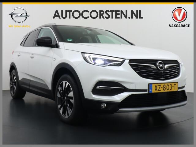 Opel Grandland X T131PK Automaat Apple Carplay Android Auto Trekhaak AGR-Comfort Stoelen Denon® Premium Audio Navi Ecc 360°Camera Stoel+Stuur+Bankverwarming Cruise Control Ultimate Keyless DAB Elek.Achterklep Lmv 18" Led 1e Eigenaar Dealeronderhouden