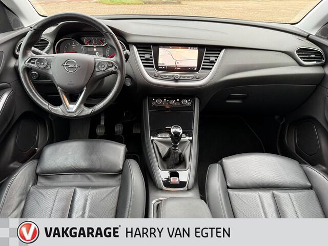 Opel Grandland X 1.2 Turbo Innovation | Lederen bekleding | Stoel & Stuur verwarmd | Navi | Trekhaak |