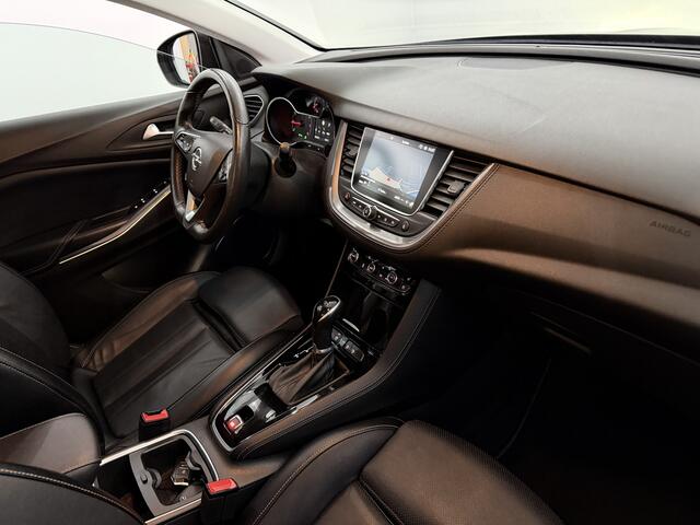 Opel Grandland X 1.2 Turbo Ultimate Pano, Leder, Camera, Navi, Winterpakket, Elektrische achterklep, Memory stoelen, Rijstrook correctie, A start stop