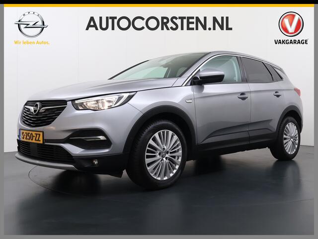 Opel Grandland X T-131PK Navi Ecc Apple Carplay Android Business Executive Cruise Control Pdc DAB+ Elek.Achterklep Isofix Bluetooth Lane Assist Privacy Glas Wifi Keurig onderhouden Opel Grandland Distributie bij 94.dkm vervangen! Laatste beurt bij 116dkm