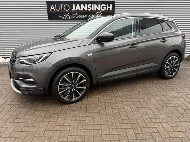 Opel Grandland X 1.6 Hybrid 225pk Automaat | Vol lederen bekleding | Stoelverwarming/Ventilatie | Clima | Cruise | LM Velgen | Privacy glas | RIJKLAARPRIJS INCL 12 MAANDEN GARANTIE EN BEURT