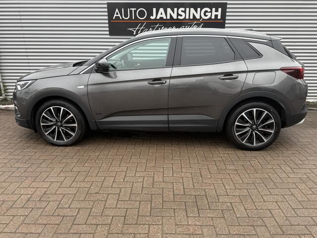 Opel Grandland X 1.6 Hybrid 225pk Automaat | Vol lederen bekleding | Stoelverwarming/Ventilatie | Clima | Cruise | LM Velgen | Privacy glas | RIJKLAARPRIJS INCL 12 MAANDEN GARANTIE EN BEURT