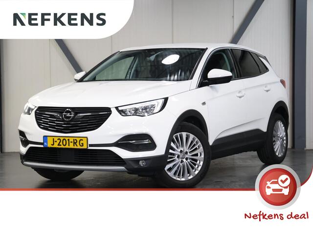 Opel Grandland X Innovation 130PK | 1ste eigenaar | AppleCarplay/AndroidAuto | Camera | Climate Control | Cruise Control | Dodehoekdetectie | LED lampen | 18"LMV | Navigatie | Parkeersensoren | DAB Radio | Isofix | Privacy Glass |