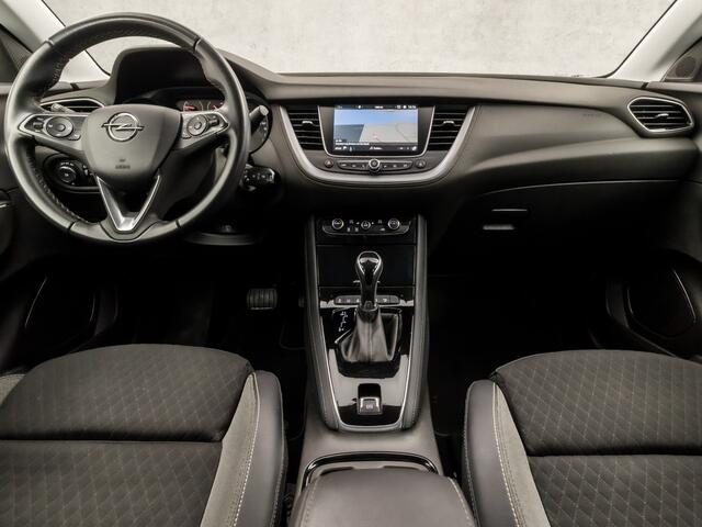 Opel Grandland X 1.2 Turbo Sport 131Pk Automaat (APPLE CARPLAY, GROOT NAVI, GETINT GLAS, LEDER, SPORTSTOELEN, TREKHAAK, PARKEERSENSOREN, NIEUWSTAAT)