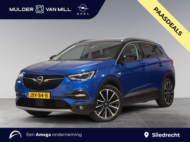 Opel Grandland X Ultimate 1.6 PHEV 225pk Hybrid e-EAT8 | NAPPA LEDER | 360° CAMERA | TWO-TONE! | LED PIXEL VERLICHTING | NAVI | STOELMEMORY | WINTERPACK | FULL-OPTIONS | ISOFIX | ELEKTR. A.KLEP |