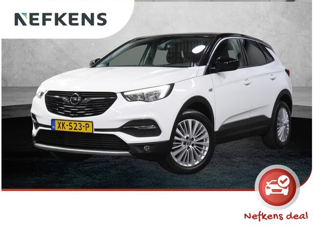 Opel Grandland X 130PK Innovation | 1ste eigenaar | AppleCarPlay/AndroidAuto | Winterpakket | Camera | Cruise Control | Climate Control | Electrische klep | Dodehoekdetectie | AUTOMAAT | Navigatie | Stoel/StuurVerwarming | Isofix | Privacy Glass |