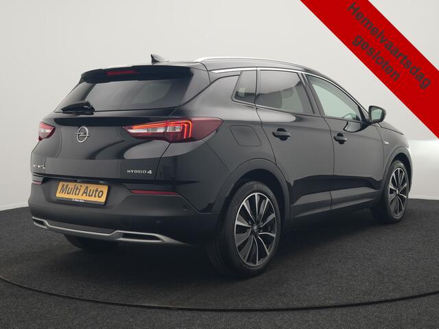 Opel Grandland X 1.6 Turbo 4x4 Ultimate PHEV 300pk Dealer O.H. | 360 Camera | Cruise Control | Lederen Sportstoelen Memory & Ventilatie | Stoelverwarming | Keyless | Blis | Led Koplampen | Apple Carplay | Park Assist | Navigatie | DAB | Plug In Hybrid |