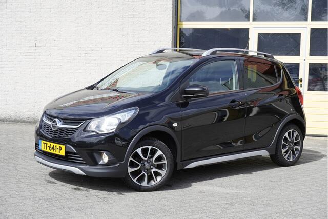 Opel KARL Rocks 1.0 5drs Online Edition BJ2018 Lmv 15" | Pdc | Navi | Sideskirts | App-Connect | Airco | Cruise control | Stuurbekrachtiging | Extra getint glas
