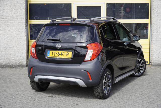Opel KARL Rocks 1.0 5drs Online Edition BJ2018 Lmv 15" | Pdc | Navi | Sideskirts | App-Connect | Airco | Cruise control | Stuurbekrachtiging | Extra getint glas