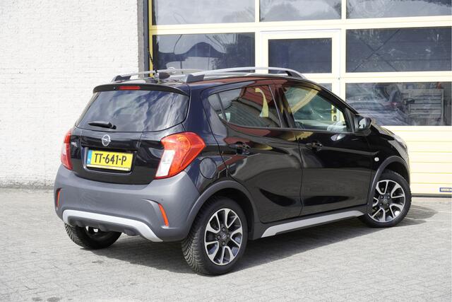 Opel KARL Rocks 1.0 5drs Online Edition BJ2018 Lmv 15" | Pdc | Navi | Sideskirts | App-Connect | Airco | Cruise control | Stuurbekrachtiging | Extra getint glas
