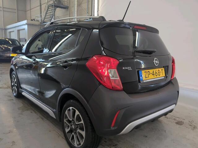 Opel KARL 1.0 Rocks Online Edition NL-Auto | 1e Eigenaar | Volledig Onderh. | BTW | Navi | Airco | Carplay | DAB | Cruise | LMV | Led | PDC | Start/Stop | Hill-Hold
