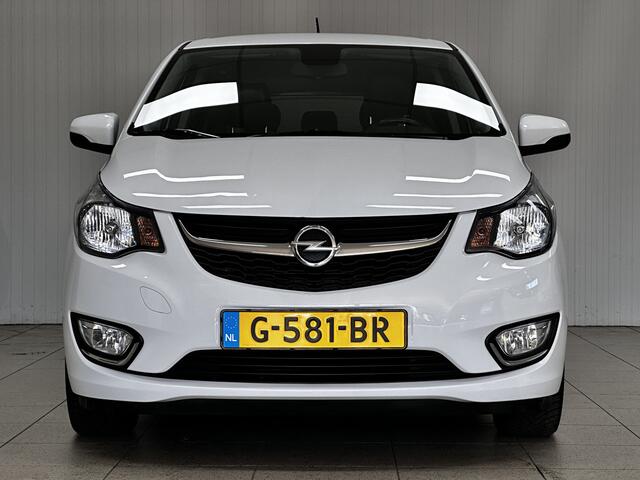 Opel KARL 1.0 ecoFLEX Innovation/ 15'' LMV/ DAB+/ Apple + Android/ Stoel + Stuurverw./ Navi/ Clima/ Half-Leder/ Cruise/ Bluetooth/ Multi. LEDER. Stuur/ Mistl./ PDC/ Extra getint glas.